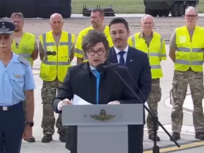 Javier Milei brind� un acto en R�o Cuarto, C�rdoba