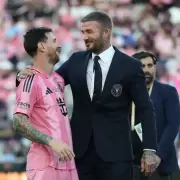 Ni Miami ni Argentina: la frase de Messi que sorprendi� a Beckham en pleno festejo