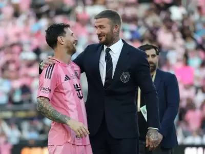 David Beckham revel� el deseo de Lionel Messi