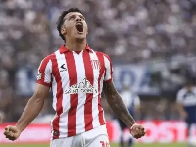 Palacios, el autor del gol para el Pincha.