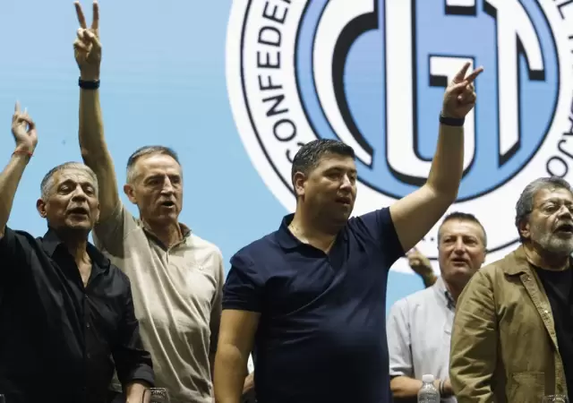 La c�pula de la CGT, empe�ada en demostrar coherencia frente al proyecto de reforma laboral. (Foto: web)