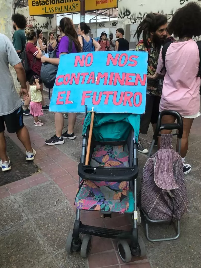Movilizaciones contra la miner�a en Mendoza