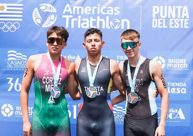 El pibe de Lan�s, Santino Lucoratolo fue el argentino m�s destacado en Punta del Este: tercero en Youth.