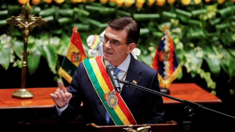 Sergio Paz, mandatario boliviano desde noviembre