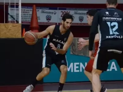 Andy Berman, l�der de Israelita Macabi.