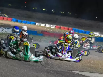 Se corre una fecha muy especial del karting provincial en San Mart�n.