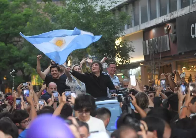 Javier Milei durante la �ltima campa�a en C�rdoba. (Imagen: archivo web)