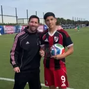 MVP, Bota de Oro y Campeón: Los tres premios que se llevó Bruno Cabral de River en la Messi Cup