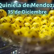 Quiniela de Mendoza hoy EN VIVO: resultados del lunes 15 de diciembre de 2025