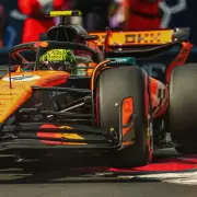 Fiebre de F�rmula 1 en Argentina: exhiben gratis el McLaren campe�n de Lando Norris