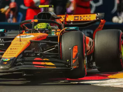 El McLaren de Lando Norris