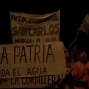 Tras el voto por San Jorge, manifestantes escracharon la casa del diputado Mauricio Torres