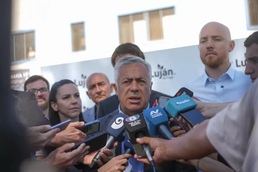 Alfredo Cornejo en Luj�n de Cuyo