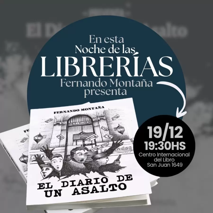 "El Diario de un asalto" cr�nica novelada de Fernando Monta�a, periodista de Ciudadano News