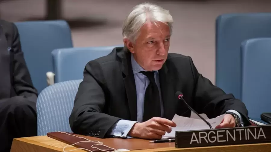 Carlos Foradori, representante argentino ante la ONU.