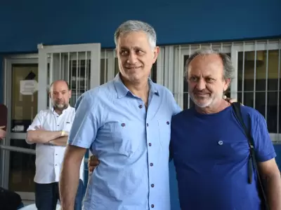 Fernando Mu�oz, vicepresidente de Godoy Cruz, sufri� un accidente y est� internado.