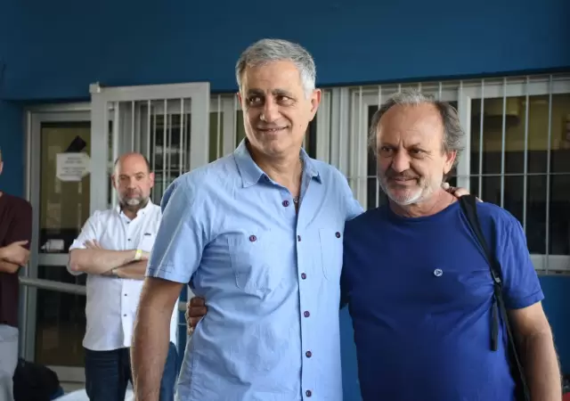 Fernando Mu�oz, vicepresidente de Godoy Cruz, sufri� un accidente y est� internado.