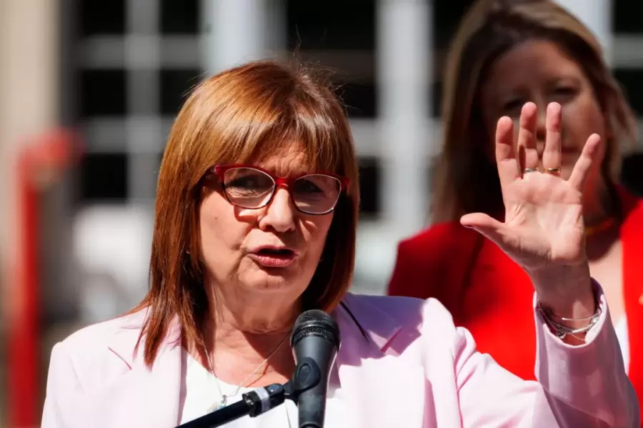 Patricia Bullrich tom� la decisi�n