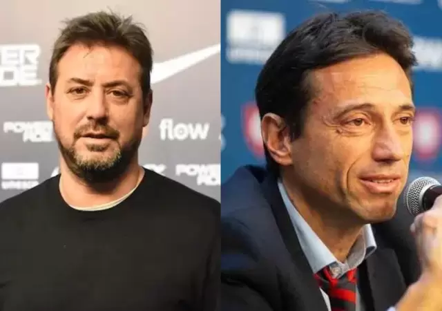 El opositor Constatino se cruz� con Marcelo Moretti