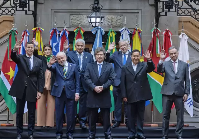 Inici� la cumbre del Mercosur en Brasil. Los presidentes buscan una estrategia para avanzar en el acuerdo con la Uni�n Europea.