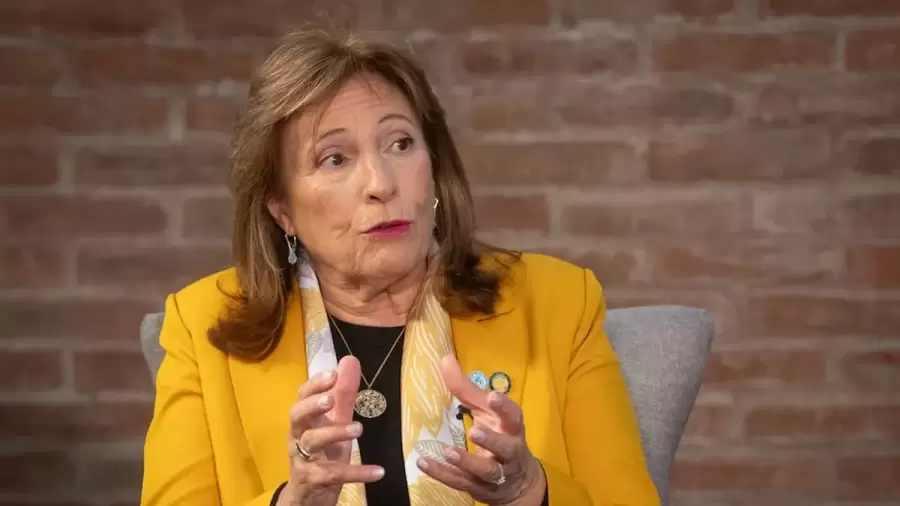 Esther Sánchez, rectora de la Universidad Nacional de Cuyo.