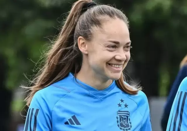 Estefan�a Banini llega a Mendoza.