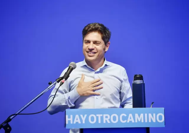 Desafiante gobernador Kicillof