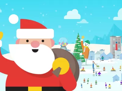 Pap� Noel viene en camino