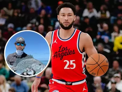Ben Simmons y su nueva pasi�n: la pesca.