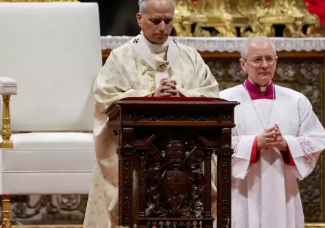 Primera Navidad de Le�n XVI.