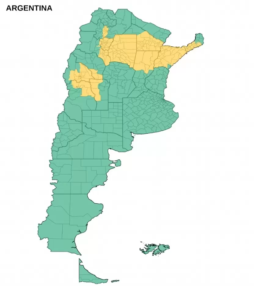 Clima en 13 provincias.