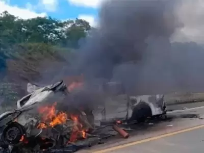 Siniestro fatal en Brasil.