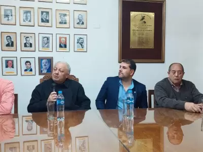 Omar Sperdutti pidi� el adelanto de las elecciones.
