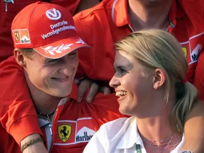 La esposa de Michael Schumacher conmovi� a todos.
