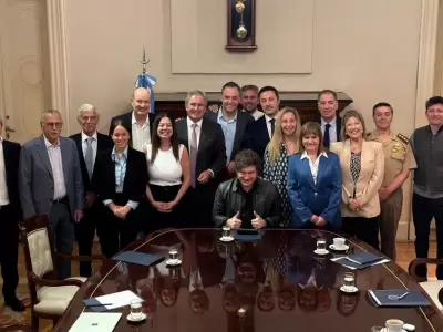Algunos funcionarios del Gabinete de Milei
