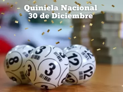 Quiniela Nacional del 30 de diciembre