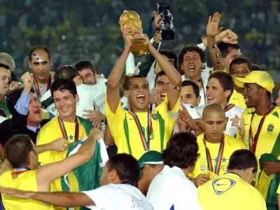 Uno de los momentos m�s felices de Roberto Carlos con Brasil