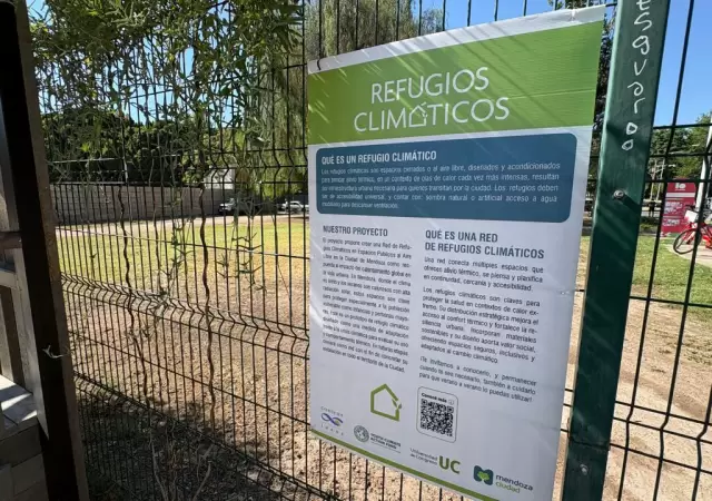 Estructura modular y sustentable: as� es el nuevo oasis urbano dise�ado para proteger a adultos mayores y ni�os del calor extremo.
