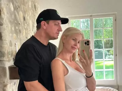 Naci� Lando, el segundo hijo de Maxi L�pez y Daniela/