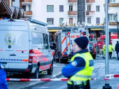 Incendio en Suiza/ Fuente: France 24