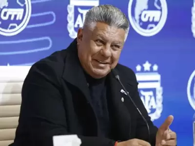 La tranquilidad de Claudio Tapia.
