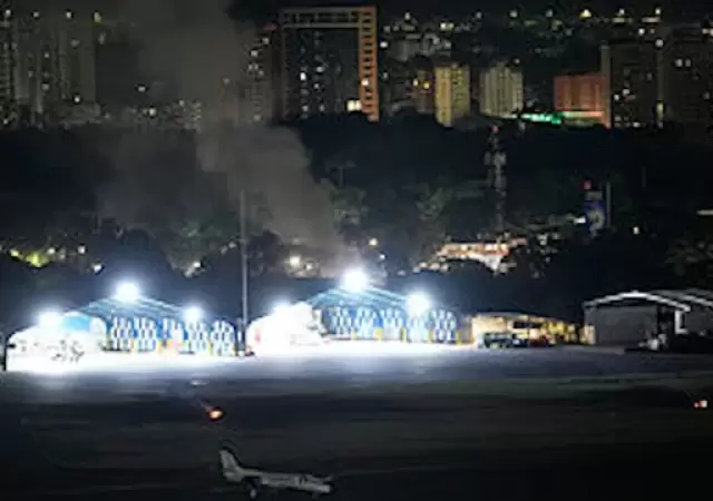 Bombardeos en instalaciones militares