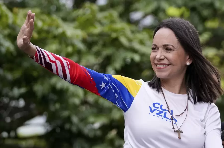 María Corina Machado reafirmó su compromiso de hacer valer el mandato popular y liderar la transición política en Venezuela.