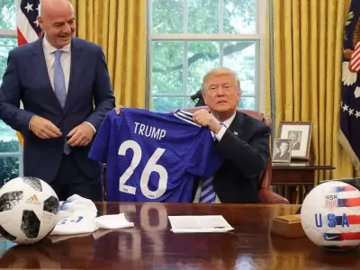 Donald Trump fue elogiado por la FIFA hace poco. �Qu� ocurrir� ahora?
