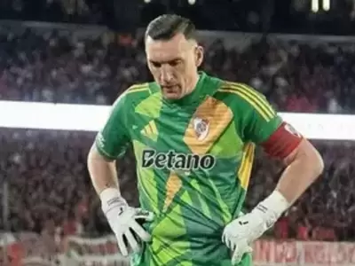 El arquero titular de River en problemas