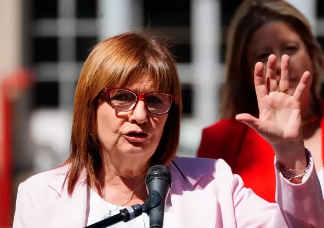 La Senadora Patricia Bullrich