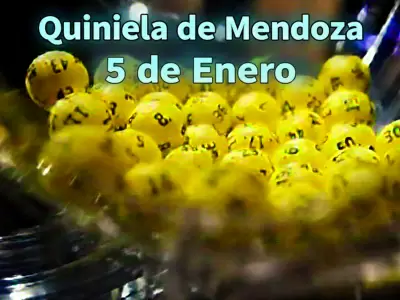 Quiniela de Mendoza del 5 de enero