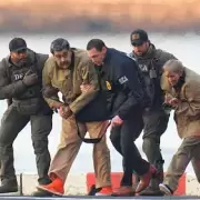 Bajo un fuerte operativo de seguridad, Maduro se declar� 'no culpable' ante el tribunal de Nueva York