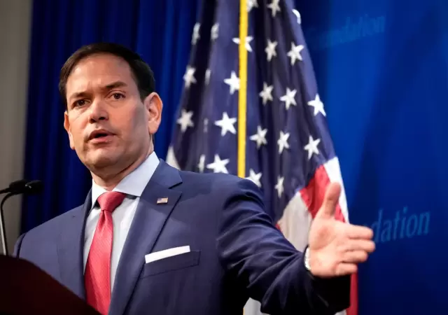 Marco Rubio, secretario de Estado estadounidense.