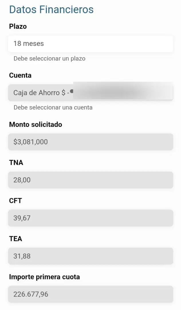 Préstamos vacaciones BNA+
